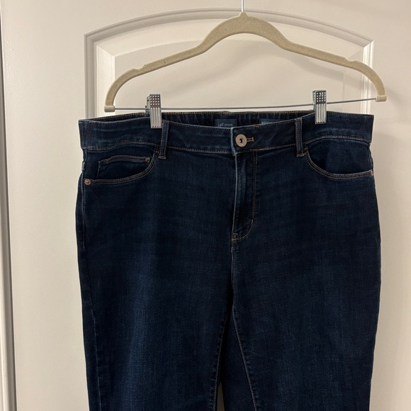 J. Jill Boyfriend Straight-Leg Ankle Jeans - Picture 2 of 12